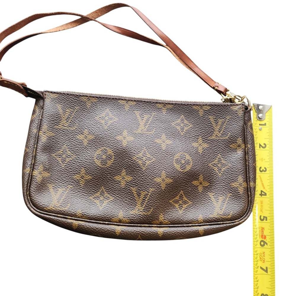 Louis Vuitton Pochette Accessories Monogram Canvas France AR0050 Y2K Vintage - Picture 13 of 13